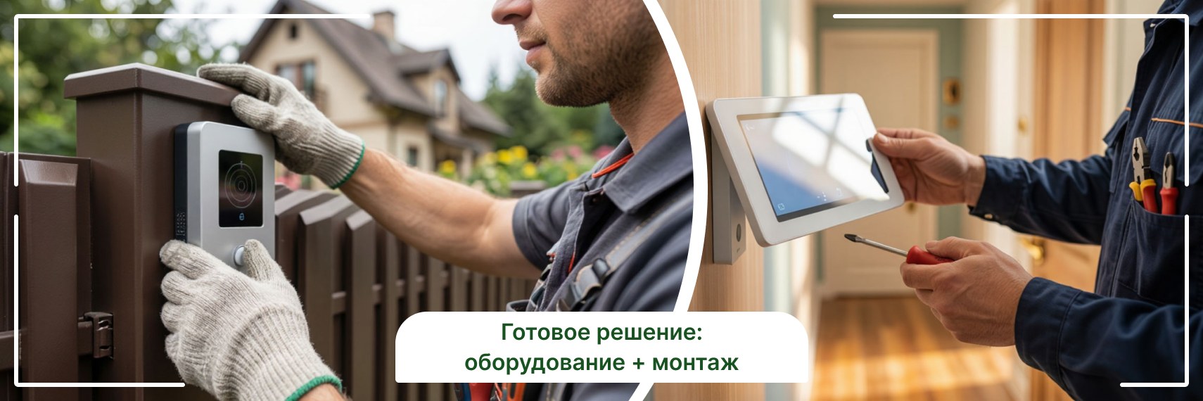 Услуги монтажа